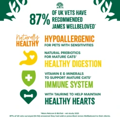 James Wellbeloved Senior Cat Food Fish & Rice -Pet Supplies rpmszv1an4m