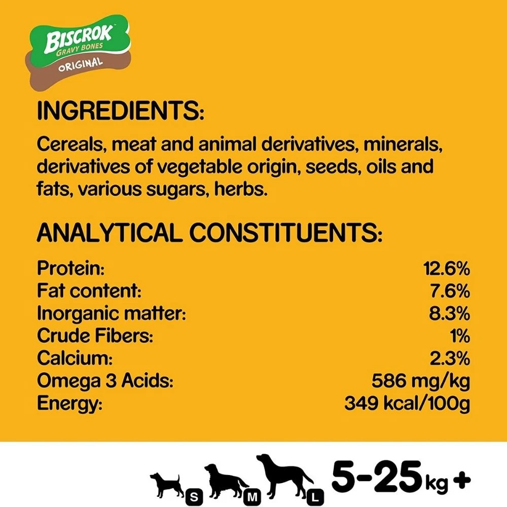 Pedigree Gravy Bones Dog Treats Original 10kg 4 Pedigree Gravy Bones Dog Treats Original 10kg - Image 2