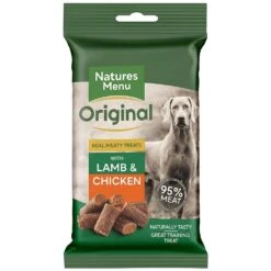 Natures Menu Real Meat Dog Treats 12X60g -Pet Supplies scrsu2gkd2x bfb2f26b 367a 4183 b40a 883575e2f564