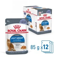 Royal Canin Light Weight Care In Jelly Adult Wet Cat Food For Cats 12 X 85g -Pet Supplies soxp0kuratc