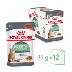 Royal Canin Wet Cat Food Digestive Sensitive Pouch 12 X 85 G -Pet Supplies sr0ddf1zo2a