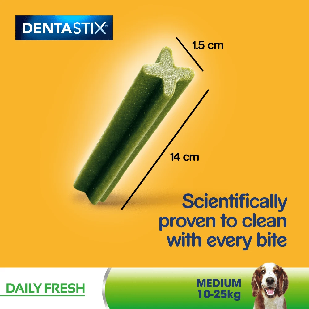 Pedigree Dentastix FRESH Daily Dental Chews Medium Dog 28 Sticks X 4 6 Pedigree Dentastix FRESH Daily Dental Chews Medium Dog 28 Sticks X 4 - Image 4
