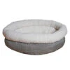 Rosewood Deep Tweed Teddy Bear Round Dog Bed -Pet Supplies uaf0zp5up1z