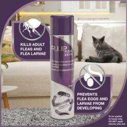 Dechra RIP Fleas Extra, Environmental Household Flea Spray 600ml -Pet Supplies vdasmnun1kf