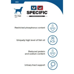 Dechra SPECIFIC™ CKD Heart & Kidney Support Dry Dog Food -Pet Supplies wpgot215bpt