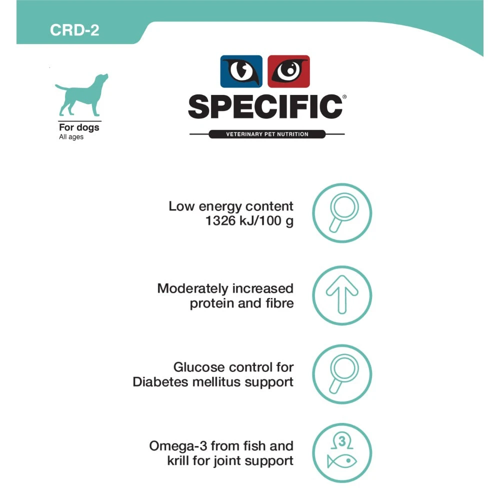 Dechra Specific CRD-2 Weight Control Dry Dog Food 11 Dechra Specific CRD-2 Weight Control Dry Dog Food - Image 9