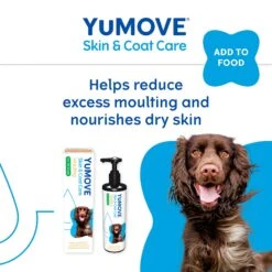 YuMOVE Skin & Coat Care Moulting For Adult Dogs | 500ml -Pet Supplies wzlvg1t1f3q