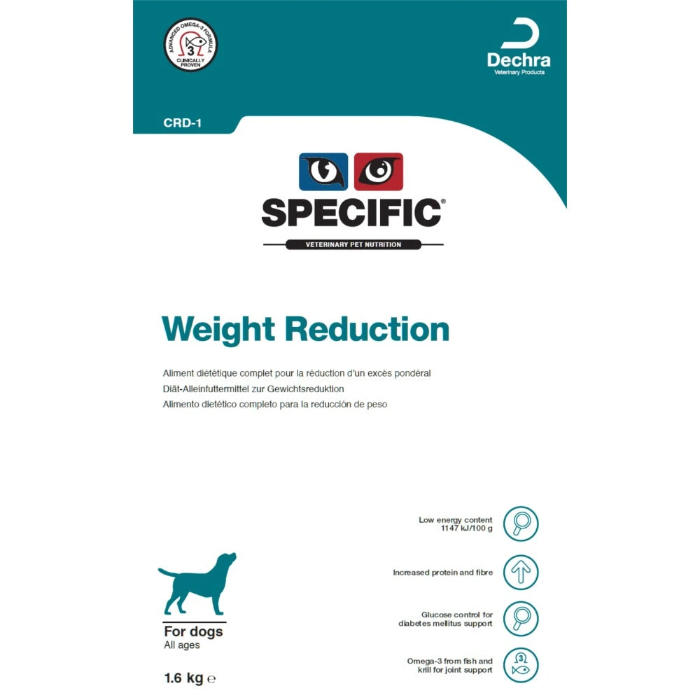 Dechra Specific CRD-1 Weight Reduction Dry Dog Food 8 Dechra Specific CRD-1 Weight Reduction Dry Dog Food - Image 6