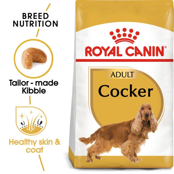 Royal Canin Dry Dog Food Specifically For Adult Cocker - All Sizes 4 Royal Canin Dry Dog Food Specifically For Adult Cocker - All Sizes - Image 2