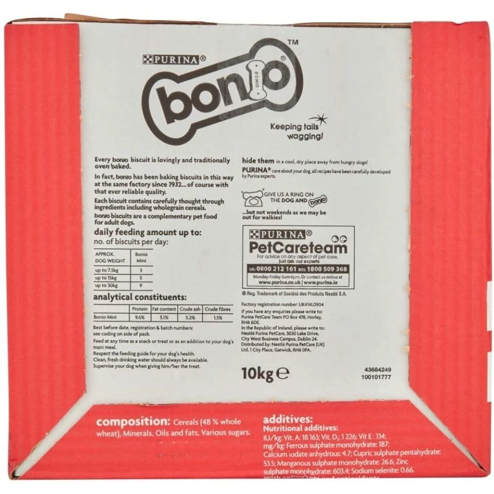 Bonio Bitesize Mini Adult Crunchy Dog Training Treats Supplies Bulk Buy 10kg 5 Bonio Bitesize Mini Adult Crunchy Dog Training Treats Supplies Bulk Buy 10kg - Image 3