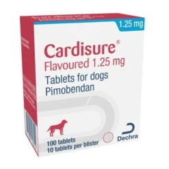 Dechra Cardisure Flavoured Tablets For Dogs X 100 Tablets
