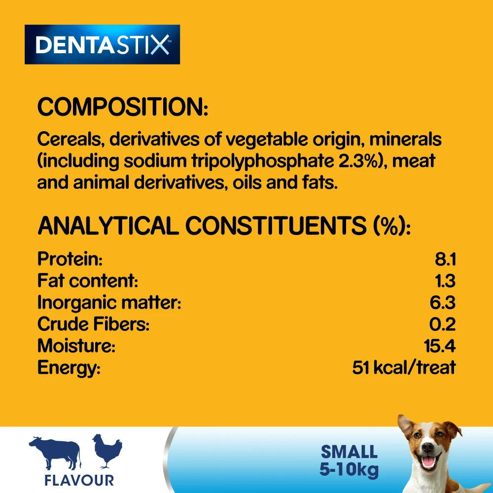 PEDIGREE DentaStix Daily Dental Chews For Small, Medium And Large Dogs X 4 Packs 8 PEDIGREE DentaStix Daily Dental Chews For Small, Medium And Large Dogs X 4 Packs - Image 6