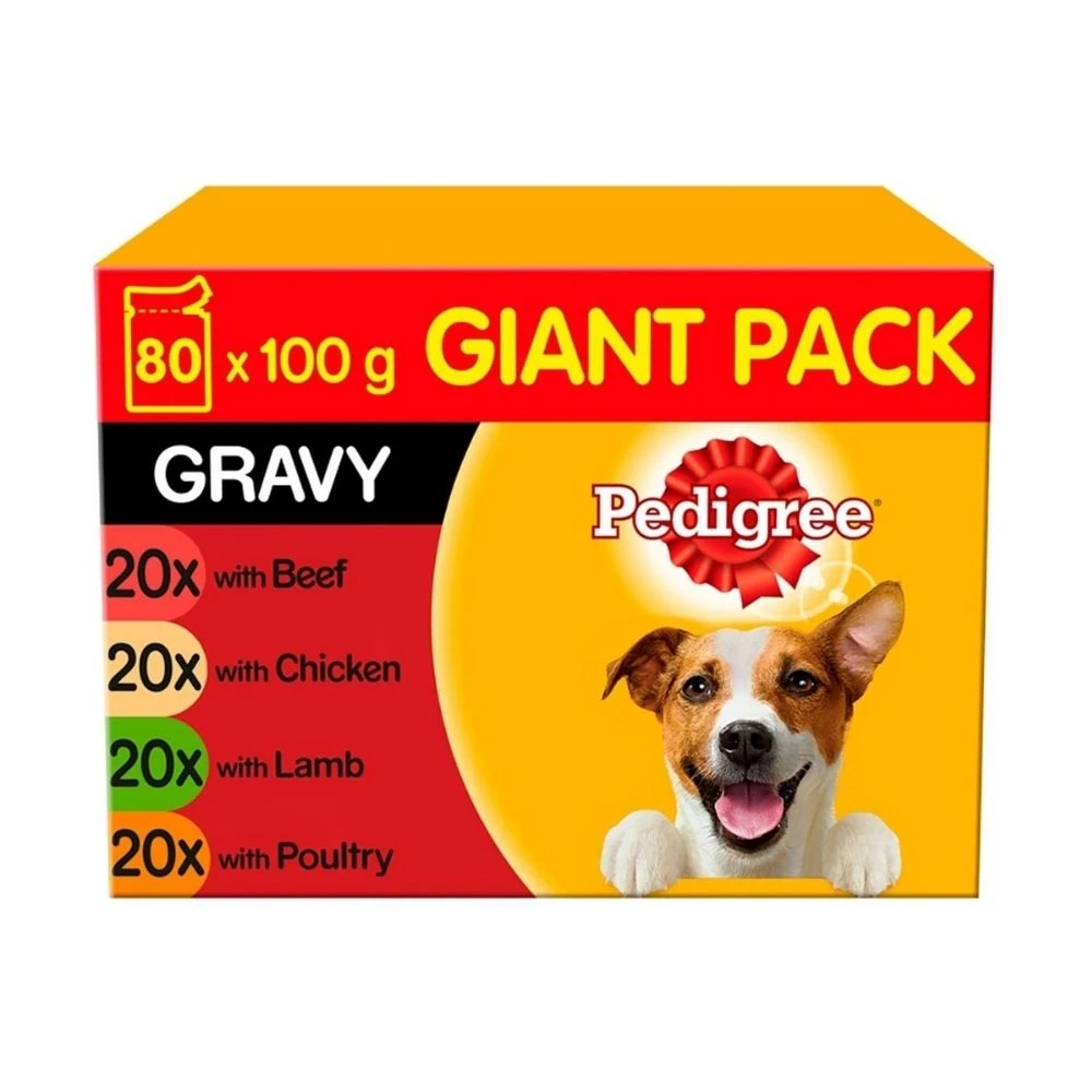 Pedigree Pouch Adult Favourites Wet Dog Food Pouches 80 Pack 5 Pedigree Pouch Adult Favourites Wet Dog Food Pouches 80 Pack - Image 3