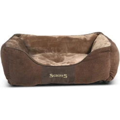 Scruffs Chester Dog Box Bed Luxury Fabric - All Colours & Sizes -Pet Supplies zlv0ed0iu5g